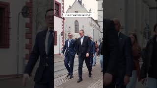 Philipp amthor zu besuch in erfurt bei ministerpräsident mario voigt