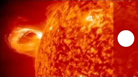 NASA captures sun burst on camera