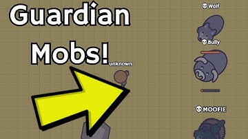 Moomoo.io Update 1.8.0 - Guardian Mobs Showcase