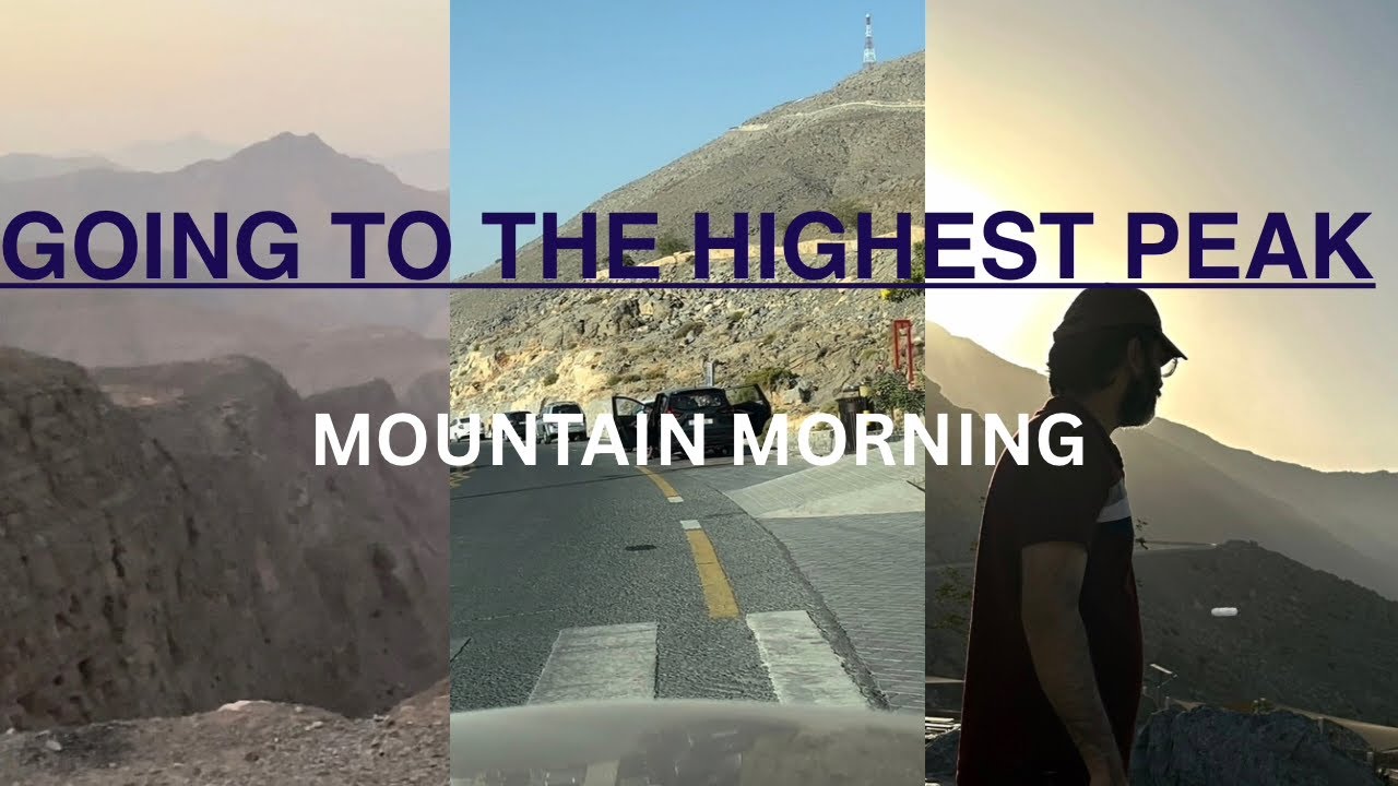 Road Trip Between The Mountains | Early Morning Road