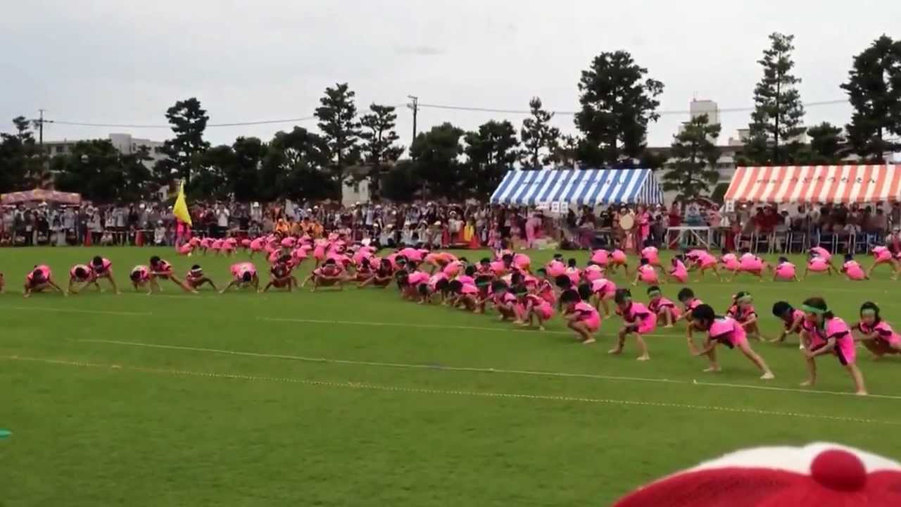 平成24年度 有度幼稚園運動会 ソーラン節