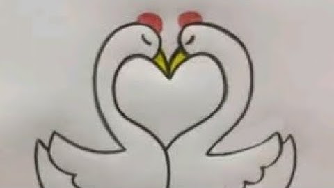 How to make swan 🦢 drawing#trending #drawingtutorial #viral #sketch #draw #easy #stepbystep#learners