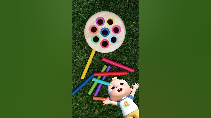 Where Do the Rainbow 🟥🟩🟦 Sticks GO?! Color Matching Game for Babies! #cocomelon #shorts