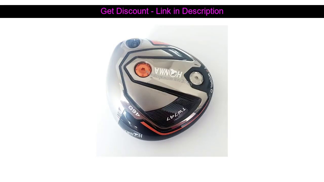 Cheap  New Golf head HONMA TW 747 Golf driver head 10.5 Loft Clubs head No drives hafts Men driver