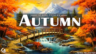 Enchanting Autumn Forests with Beautiful Piano Music ? 4K Autumn Ambience & Fall Foliage