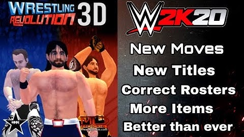 New WR3D 2K20 Mod