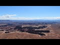 Canyonlands National Park Scenic Relaxation |  Island in the Sky &amp; Canyon Views with Ambient Music