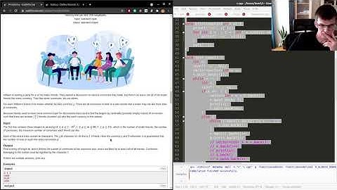 Codeforces Deltix (Div. 1+2) Screencast