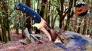 Fabricación de Cuchillo Táctico tipo Tracker