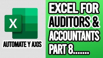 Automate Min Max Y Axis on Excel - Excel for Finance Analysts, Accountants & Auditors [part 8]