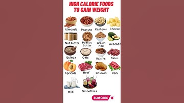 High Calorie Foods to Gain Weight #shorts #viral #health