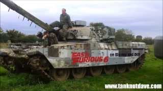 Fast & Furious 6 Promo Tank Crushes Car