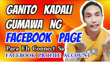 PAANO GUMAWA NG FACEBOOK PAGE ACCOUNT/FACEBOOK ADMIN/HOW TO EARN MONEY