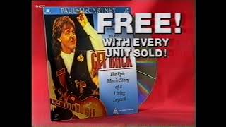 JB Hi Fi commercial - Pioneer Video Laserdisc player - Paul McCartney &#39;Get Back&#39;.