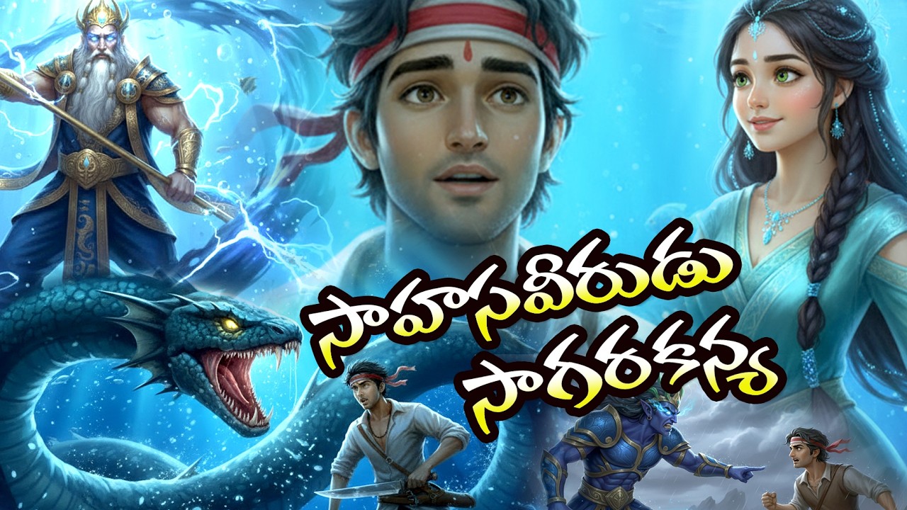 సాహసవీరుడు - సాగరకన్య  #story #storytelling #Varahi