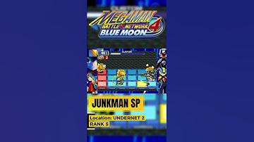 VS. JUNKMAN SP (RANK S) and LOCATION // MEGAMAN BATTLE NETWORK 4 #mmbn4  #junkman