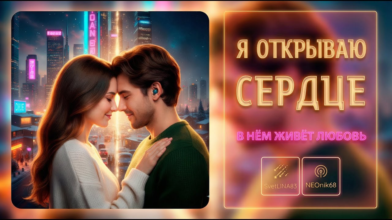 Я открываю сердце (Новая музыка 2025) - Песня о любви сквозь расстояние - SvetLINA83
