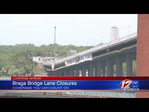 Construction on Braga Bridge