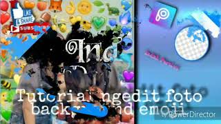 Tutorial edit foto background emoji || PicsArt & Background Eraser screenshot 5