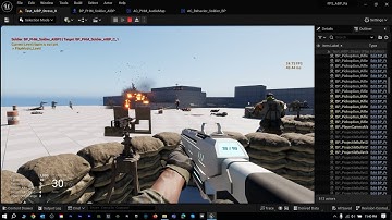 Unreal 5 | Next AI Stress Test (94 AIs) | UE4 UE5