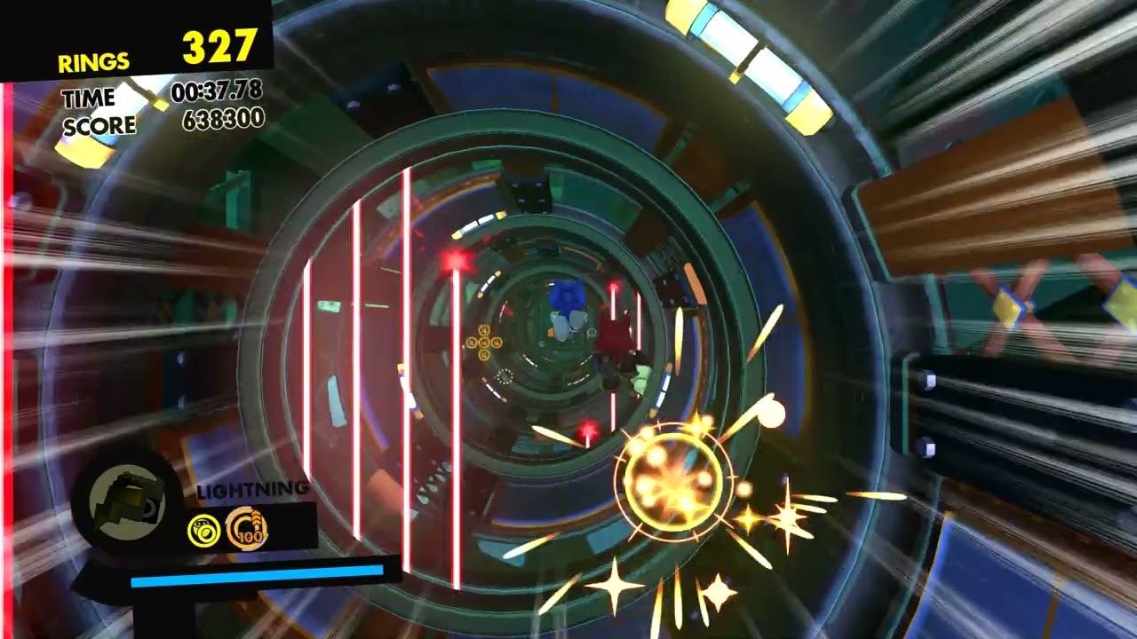 I love the Lightning Wispon: Arsenal Pyramid Sonic Forces