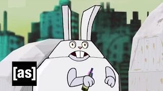 A Rabbots Welcome Aqua Teen Hunger Adult Swim