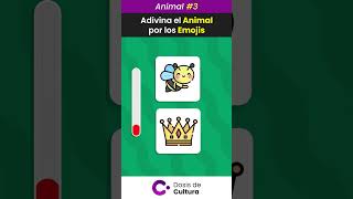 Adivina el ANIMAL por los Emojis 🐻🐜. Parte 2 😋. #adivinanza #adivinazas #adivinar #Animal #Animales