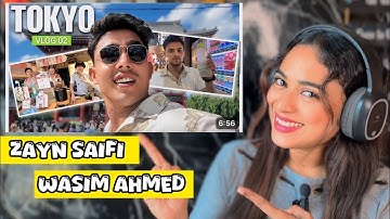 Zayn Saifi & Wasim Ahmed Tokyo Vlog 02 | Round2hell | Reaction