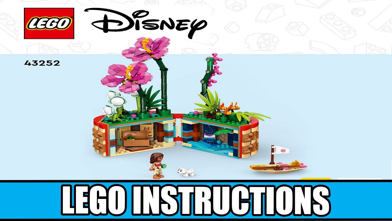 Disney - Moana's Flowerpot - Moana LEGO instructions