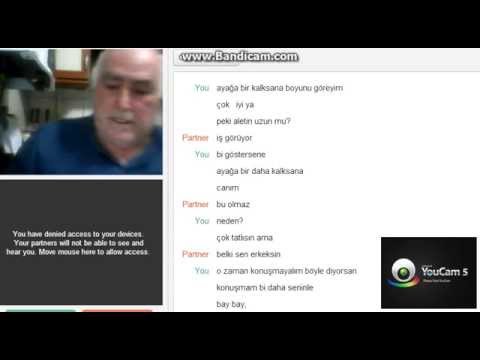 Omegle maceraları  ABAZA DİYARBAKIRLI AMCA 2