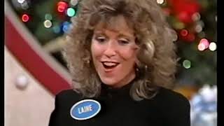 Family Feud  syn December 22 1989  christmas Holiday Episode