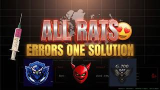 ALL RATS ERROR FIX - CRAXSRAT, EAGLESPY, G700, SPYNOTE - JAVA FOR ALL RATS