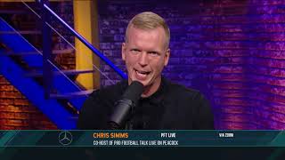 Chris Simms on the Dan Patrick Show Full Interview | 8/26/21