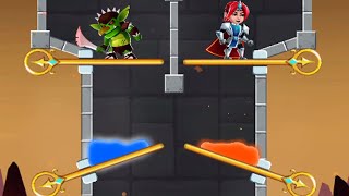 Hero Rescue - Pin Puzzle - Pull the Pin - All Levels screenshot 3