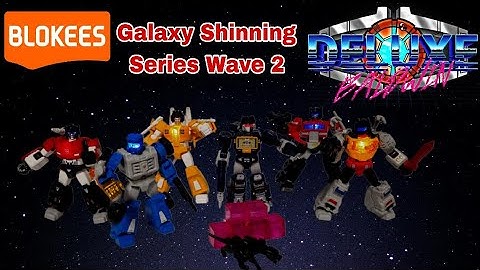 Blokees Galaxy Shinning Series Wave 2! Optimus Prime, Grimlock and Soundwave! @Blokees