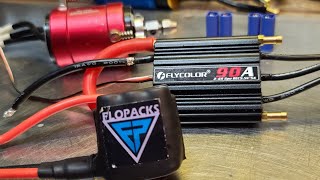 3s-4s Flopack Cap Pack Install Proboat Blackjack 24 - Flycolor 90, Hobbystar 3660