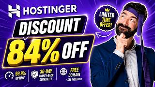 Hostinger Coupon Code 2026 | 84% OFF + 20% OFF | Hostinger Referral Promo Code Discount
