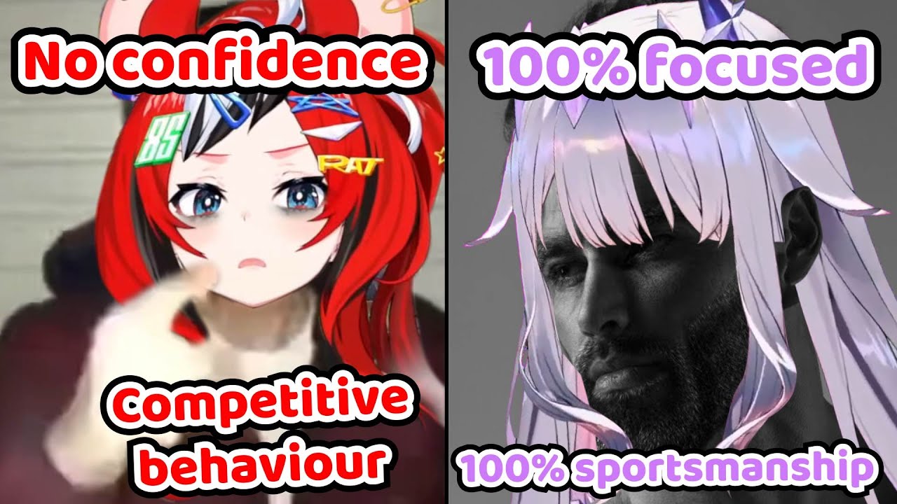 The 180° Difference in Attitude Between Hakos Baelz and Koseki Bijou in The Mario Kart Tournament