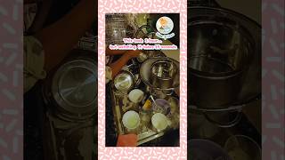 Satisfying cleaning dishes 1 hour in 15 seconds|Handwashing dishes silent, no talking🤐#shorts#clean