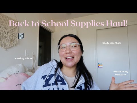 BACK TO SCHOOL SUPPLIES HAUL 2024!! 📓🎧