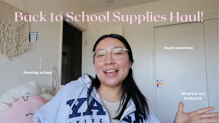 BACK TO SCHOOL SUPPLIES HAUL 2024!! 📓🎧