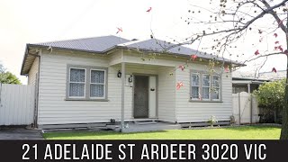 21 Adelaide St Ardeer 3020 Vic