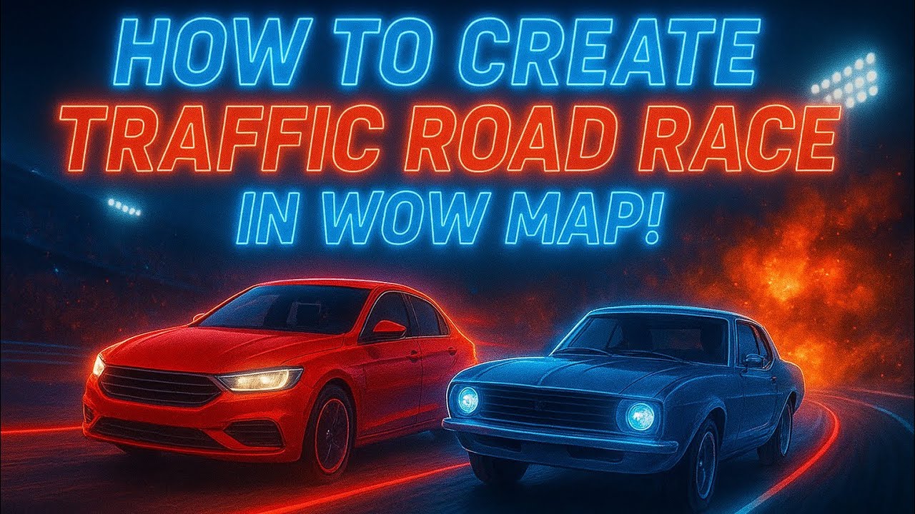 How to Create Traffic Road Race wow map in PUBG mobile | wow tutorial video | Pubgmobile