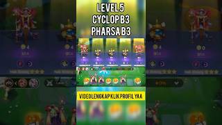 META VIRAL TERKUAT||ENGGAK PERLU LEVEL 9 CUKUP DILEVEL 5 CYCLOP B3 PHARSA B3.....#shorts #mcgg