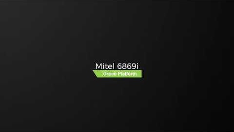 Mitel 6869i - Introduction