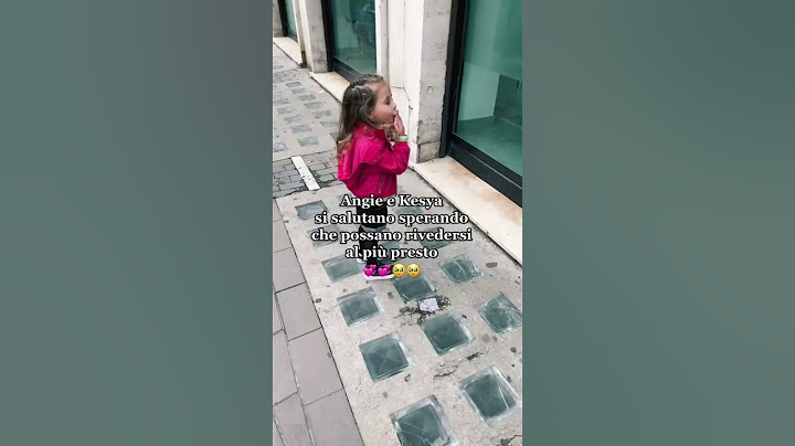 Abbiamo appena pubblicato il video del incontro fra Angie e la sua fidanzatina Kesya💖