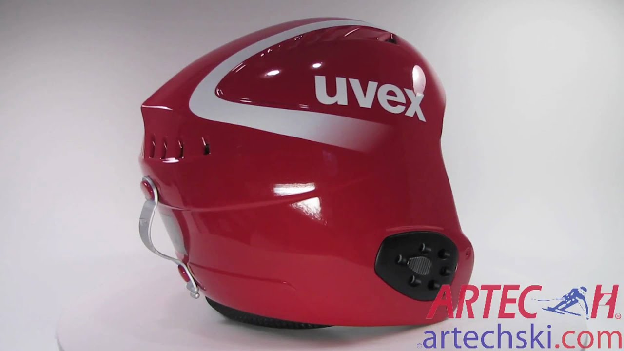 Harden Memoriseren kleding Uvex Wing Pro Race Helmet: Red : ARTECHSKI.com : 4187 - YouTube