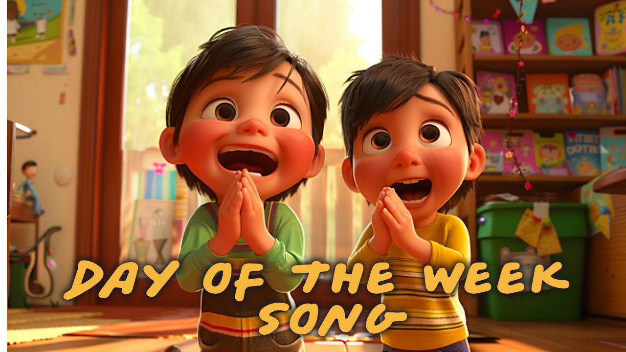 Days of the week song | Dance Along I Nursery Rhymes & Kids Song - YouTube