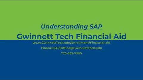 What is SAP (Satisfactory Academic Progress)? | Gwinnett Technical College