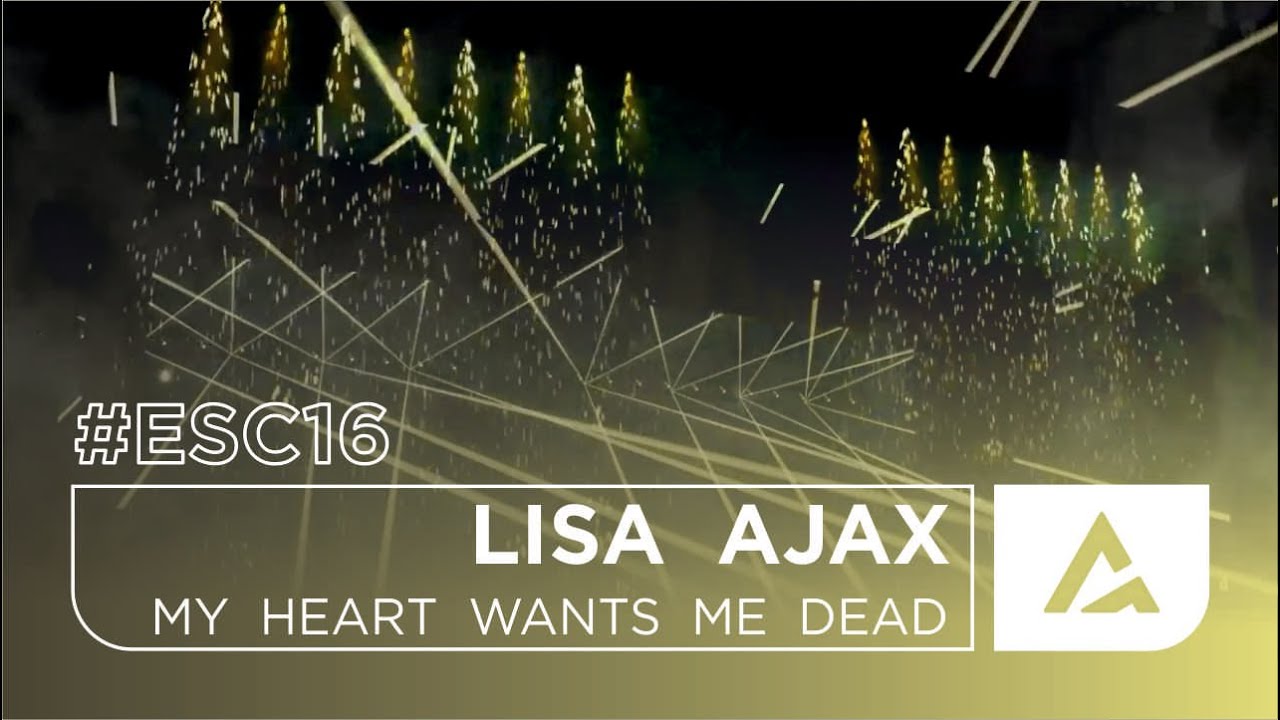 Lisa Ajax - My heart wants me dead | Eurovision 2016 stage | 